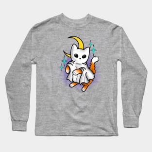 Ghost Cat Long Sleeve T-Shirt